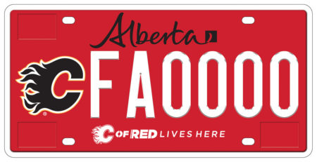 Calgary Flames Plate